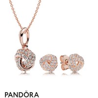 Pandora Rose Sparkling Love Knot Gift Set Jewelry Pandora Rose Sparkling Love Knot Gift Set Jewelry