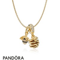 Pandora Shine Honeybee Necklace Set Jewelry