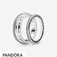 Pandora Signature Classic Ring Set Jewelry Pandora Signature Classic Ring Set Jewelry