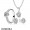Women's Pandora Sterling Silver Sparkling Love Knot Gift Set Jewelry