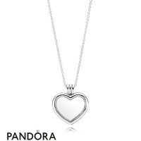 Pandora Chains With Pendant Pandora Floating Heart Locket Sapphire Crystal Glass Jewelry Pandora Chains With Pendant Pandora Floating Heart Locket Sapphire Crystal Glass Jewelry