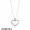Pandora Chains With Pendant Pandora Floating Heart Locket Sapphire Crystal Glass Jewelry