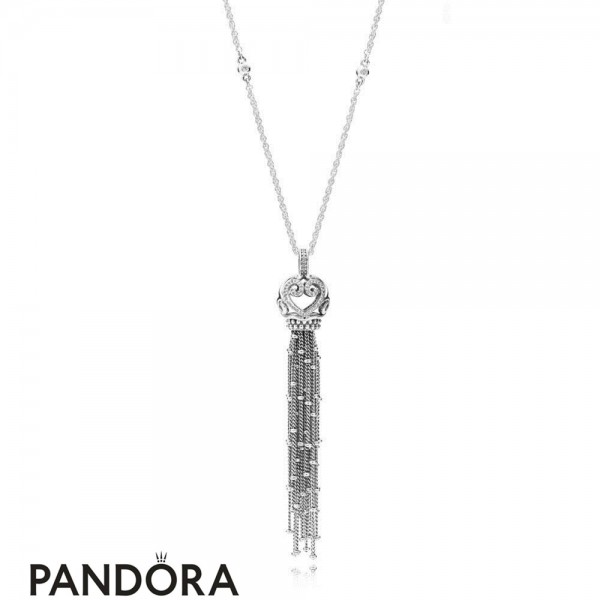 Women's Pandora Enchanted Tassel Necklace Jewelry