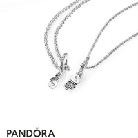 Women's Pandora Hearts Silver Dangle With Clear Cubic Zirconia And Necklace Jewelry Women's Pandora Hearts Silver Dangle With Clear Cubic Zirconia And Necklace Jewelry