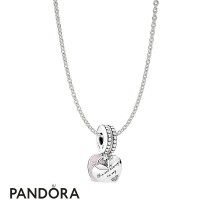 Women's Pandora Mother And Daughter Hearts Necklace Gift Set Jewelry Women's Pandora Mother And Daughter Hearts Necklace Gift Set Jewelry