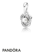 Pandora Pendants Luminous Love Knot Pendant White Crystal Pearl Jewelry Pandora Pendants Luminous Love Knot Pendant White Crystal Pearl Jewelry