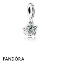 Pandora Pendants Tropical Starfish Sea Shell Pendant Charm Frosty Mint Clear Jewelry Pandora Pendants Tropical Starfish Sea Shell Pendant Charm Frosty Mint Clear Jewelry