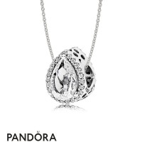 Women's Pandora Radiant Teardrop Necklace Gift Set Jewelry Women's Pandora Radiant Teardrop Necklace Gift Set Jewelry