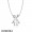 Women's Pandora Jewelry Sterling Silver Bella Bot Necklace Set Jewelry