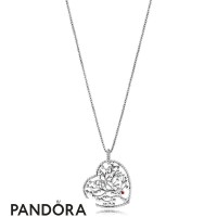Women's Pandora Tree Of Love Necklaces Mixed Enamel Jewelry Women's Pandora Tree Of Love Necklaces Mixed Enamel Jewelry