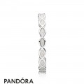 Pandora Rings Better Together Stackable Ring White Enamel Jewelry