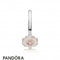 Pandora Rings Blooming Dahlia Ring Cream Enamel Blush Pink Jewelry