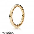Pandora Rings Classic Hearts Of Pandora Ring 14K Gold Jewelry