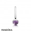 Pandora Rings February Droplet Ring Synthetic Amethyst Jewelry