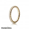 Pandora Rings Hearts Of Pandora Ring 14K Gold Jewelry