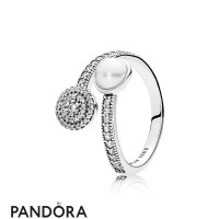 Pandora Rings Luminous Glow Ring White Crystal Pearl And Jewelry Pandora Rings Luminous Glow Ring White Crystal Pearl And Jewelry