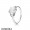 Pandora Rings Luminous Leaves Ring White Pearl Jewelry