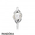 Pandora Rings Luminous Leaves Ring White Pearl Jewelry