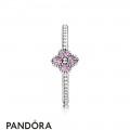 Pandora Rings Oriental Blossom Ring Pink Cz Jewelry