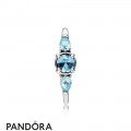 Pandora Rings Patterns Of Frost Ring Moonlight Blue Sky Blue Crystal Jewelry