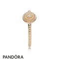 Pandora Rings Radiant Elegance Ring 14K Gold Jewelry