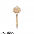 Pandora Rings Radiant Elegance Ring 14K Gold Jewelry