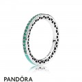 Pandora Rings Radiant Hearts Of Pandora Ring Bright Mint Enamel Royal Jewelry