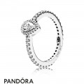 Women's Pandora Rings Radiant Teardrop Ring Jewelry