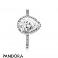 Pandora Rings Radiant Teardrop Ring Jewelry