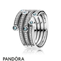 Pandora Rings Shimmering Ocean Ring Frosty Mint Jewelry Pandora Rings Shimmering Ocean Ring Frosty Mint Jewelry